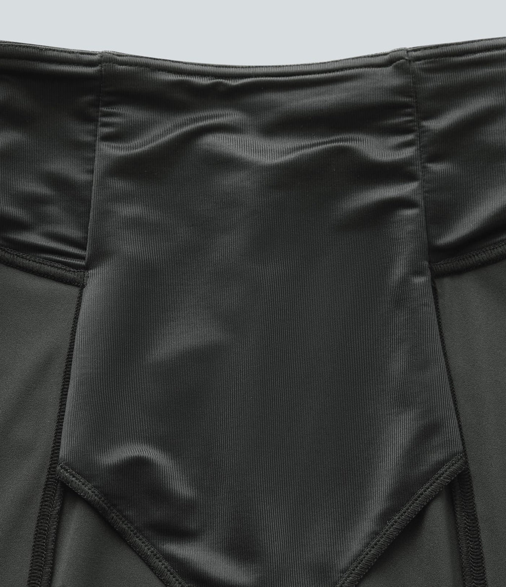 Short cycliste 12,5 cm d'entraînement gainant taille haute avec poches Halara UltraSculpt™