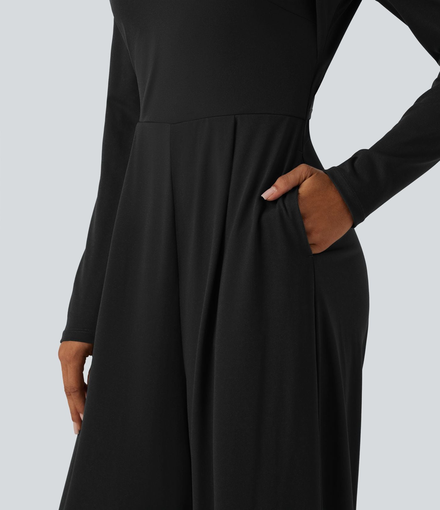 Combinaison large à manches longues avec brassière intégrée et poches - Édition Easy Peasy - Bonnets DD-F