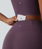 Halara UltraSculpt™ Legging de yoga ventre plat taille haute avec bandes latérales et poche
