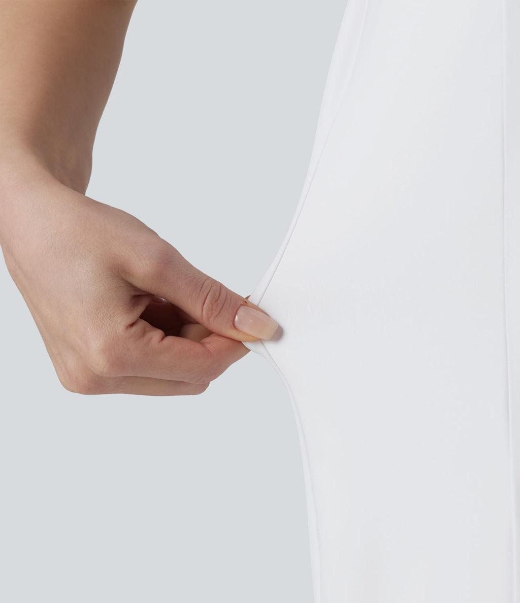Débardeur tailleur DayStretch à col carré avec fermeture éclair