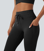Legging de yoga gainant taille haute avec cordon de serrage et poches Halara UltraSculpt™