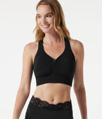 Brassière de sport yoga OneForm Seamless Flow maintien léger dos nageur zip frontal