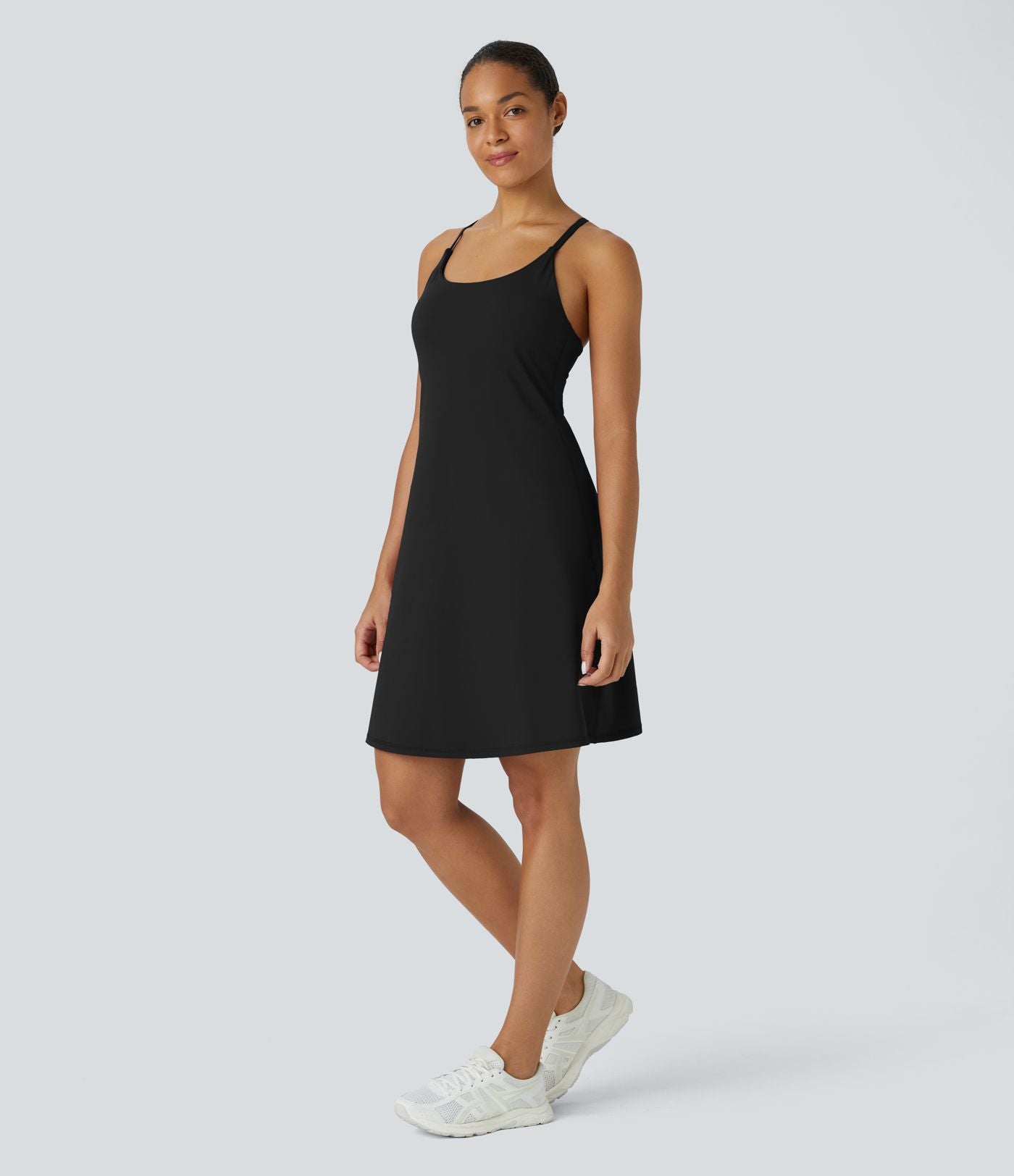 Softlyzero™ Airy Robe Sport Dos Nu Découpé Sangle Réglable Poche 2-en-1 Cool Touch Robe-Easy Peasy Edition-UPF50+ Plus Longue