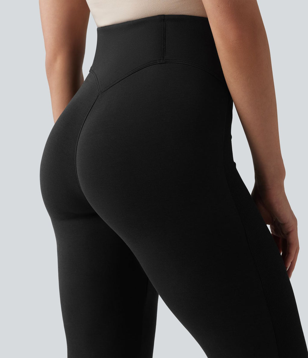 Pantalon évasé SpacerTek™ taille haute ventre plat