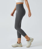 Legging corsaire d'entraînement gainant taille haute avec poches Halara UltraSculpt™