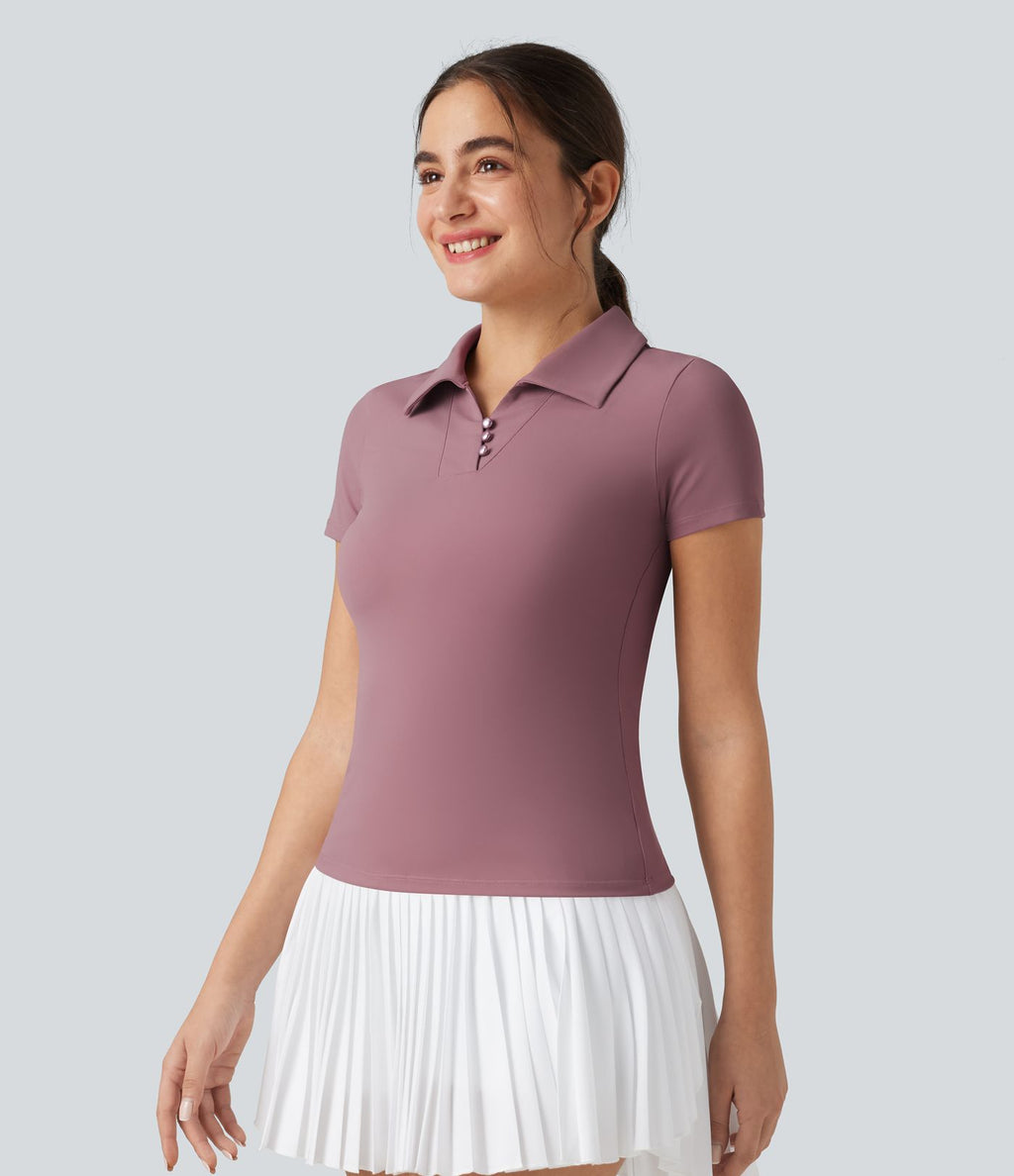 Haut de sport golf manches courtes effet frais InstantCool séchage rapide, protection solaire UPF50+