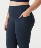 Legging flare évasé gainant grande taille Halara UltraSculpt™ taille haute, effet push-up fessier avec poches