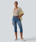 Jegging capri Halara Flex™ taille haute décontracté avec poches