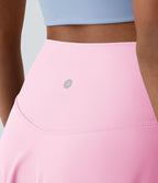Jupe de tennis mini 2-en-1 quotidienne SoftlyZero™ Airy avec croisement, poche latérale et effet frais InstantCool, Lucid, protection solaire UPF50+