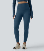 Halara Ultrasculpt™ Legging de running gainant taille haute dos croisé avec poches