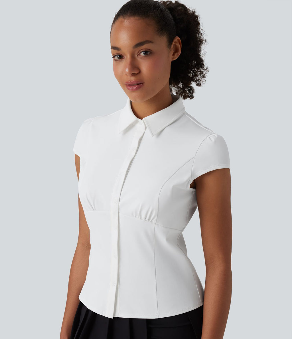 Chemise casual manches courtes séchage rapide