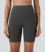 Short cycliste 17,5 cm d'entraînement gainant galbant taille haute avec poches Halara UltraSculpt™