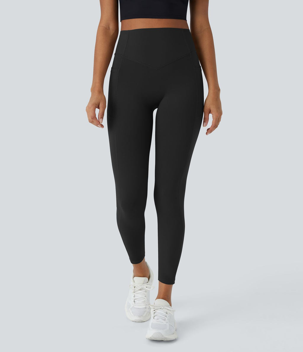 Legging de yoga gainant taille haute avec poches Halara UltraSculpt™