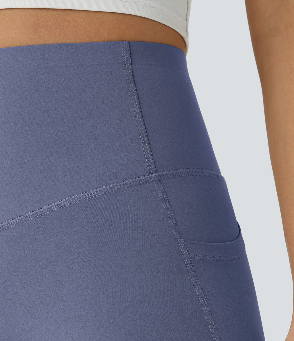 Legging d'entraînement gainant galbant taille haute avec poches Halara UltraSculpt™