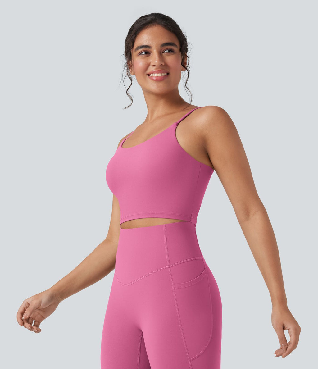 Débardeur de yoga cropped Halara UltraSculpt™