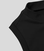 Robe de Tennis Mini Sport 2 Pièces avec Fermeture Éclair Dos Nageur et Poches Latérales Fendues