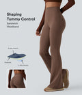 Legging de yoga bootcut DayStretch gainant taille haute avec poches