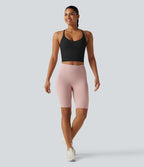 Débardeur de yoga court OneForm Seamless Flow, brassière intégrée