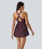 Robe de sport mini 2-en-1 Breezeful™ corset fluide séchage rapide avec poche padel/pickleball A-C