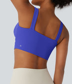 Brassière yoga SoftlyZero™ Airy maintien léger découpes effet frais InstantCool, bonnets E-G