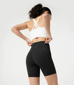 Short cycliste gainant taille haute Halara UltraSculpt™ 17,5 cm avec poches