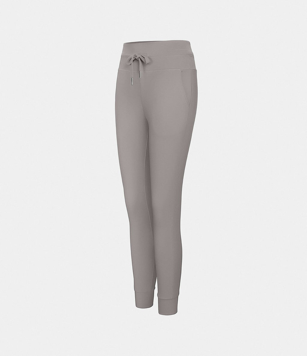 Jogging taille haute Softlyzero™ Plush avec cordon de serrage et poches latérales