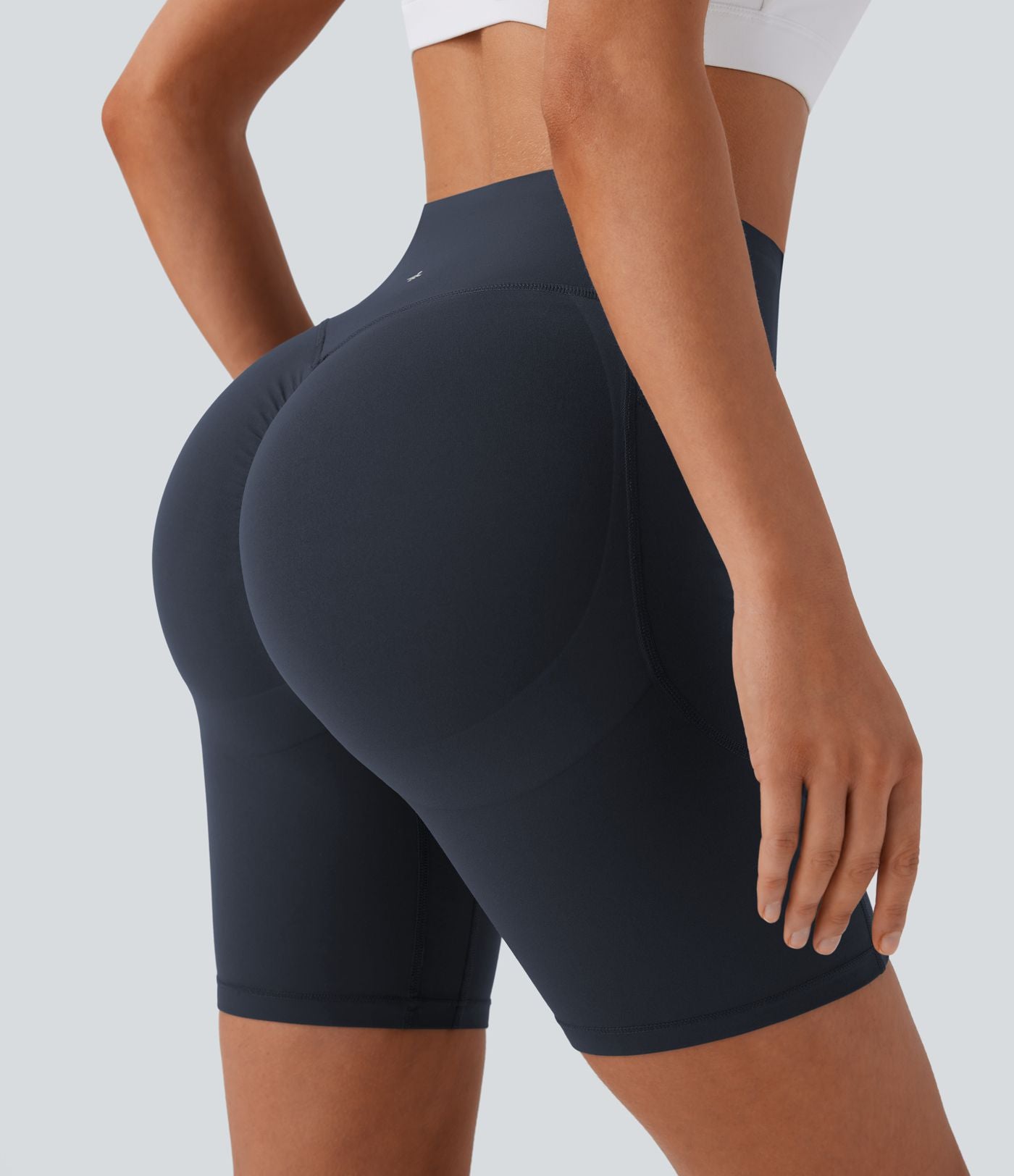 Legging de yoga gainant taille haute chiné à séchage rapide avec poches Halara UltraSculpt™