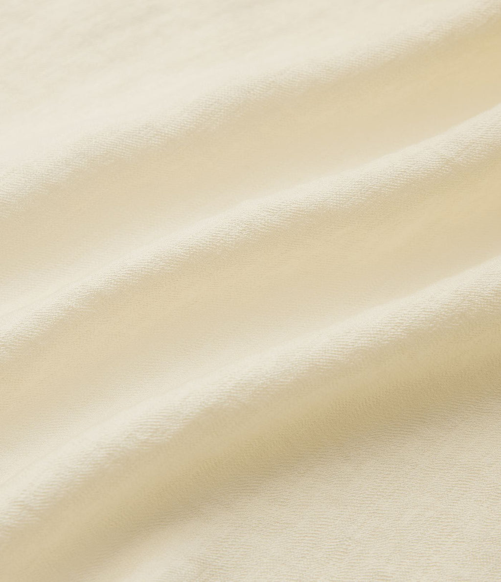 Chemise de travail sans manches col V cache-cœur avec lien latéral