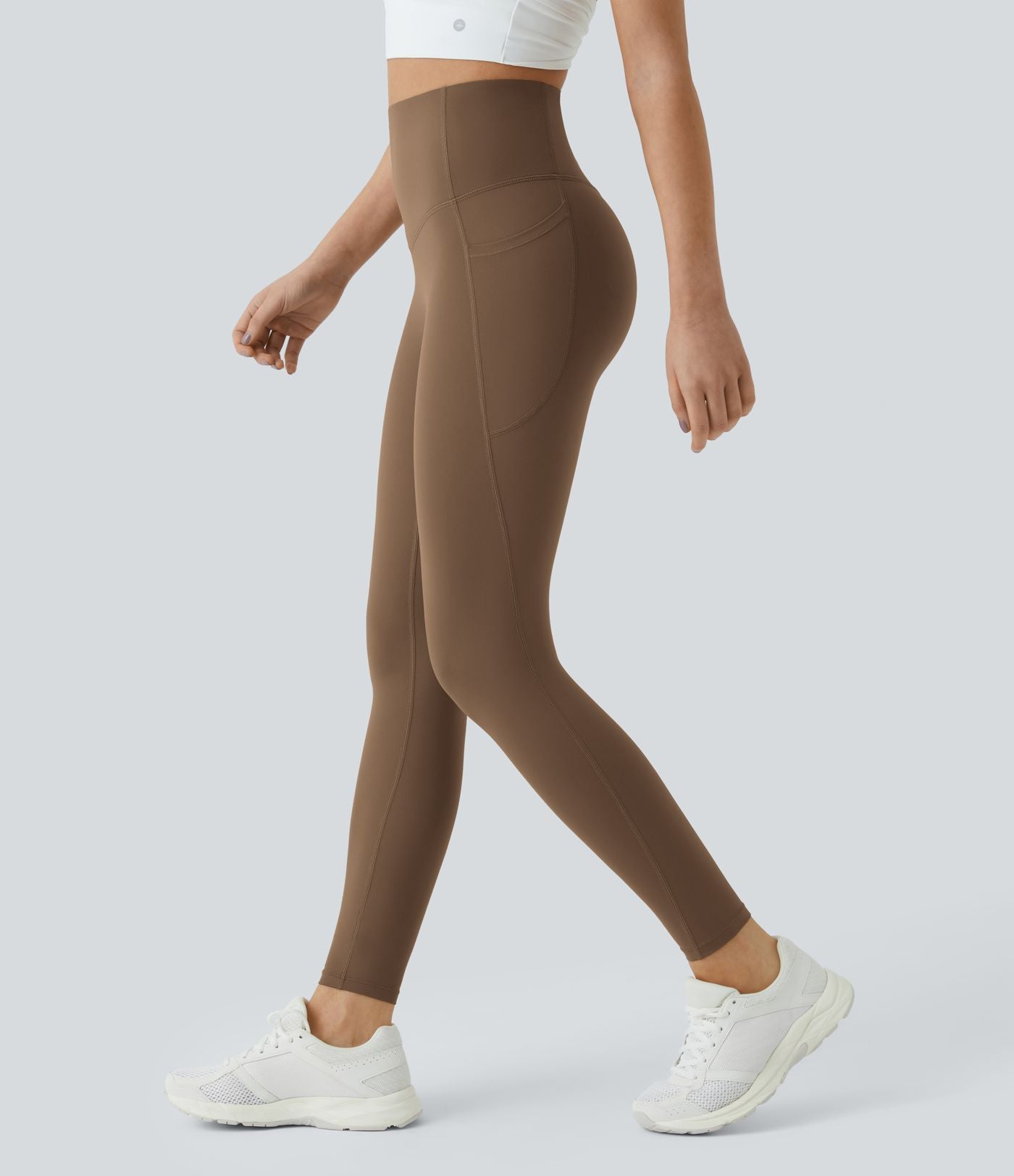 Legging d'entraînement gainant taille haute avec poches Halara UltraSculpt™