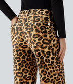 Jean baggy léopard Halara Flex™ taille mi-haute avec poches