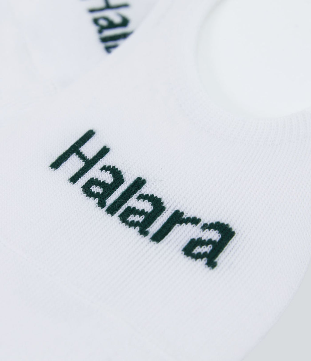 Chaussettes invisibles padel/pickleball lettres Halara