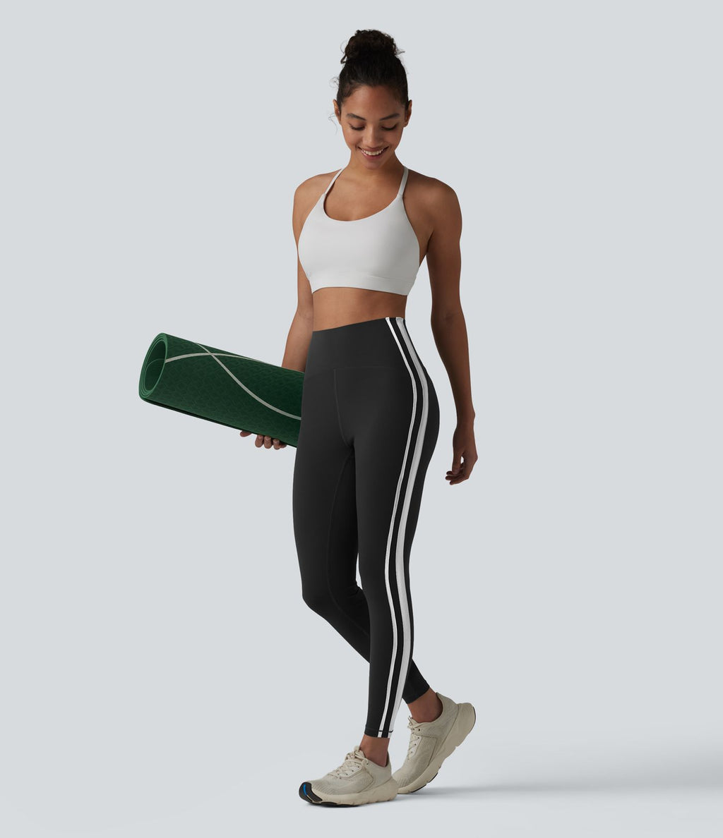 Halara Ultrasculpt™ Legging ventre plat yoga 7/8 taille haute bande latérale