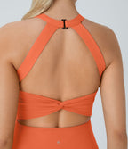 Robe de sport dos nu torsadée A-C