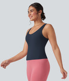 Débardeur de yoga Halara UltraSculpt™ col V profond dos échancré