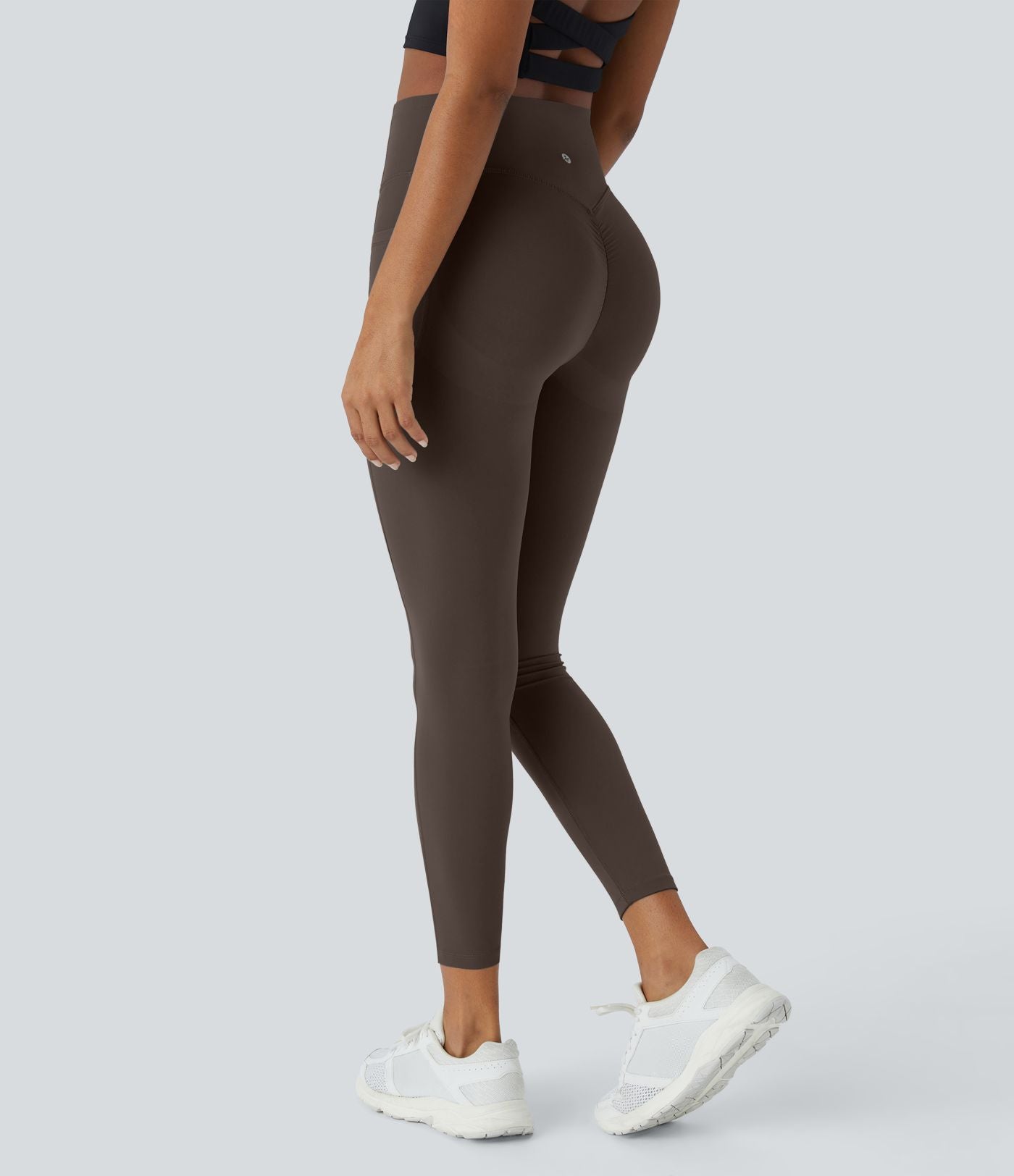 Legging d'entraînement gainant galbant taille haute avec effet scrunch et poches Halara UltraSculpt™