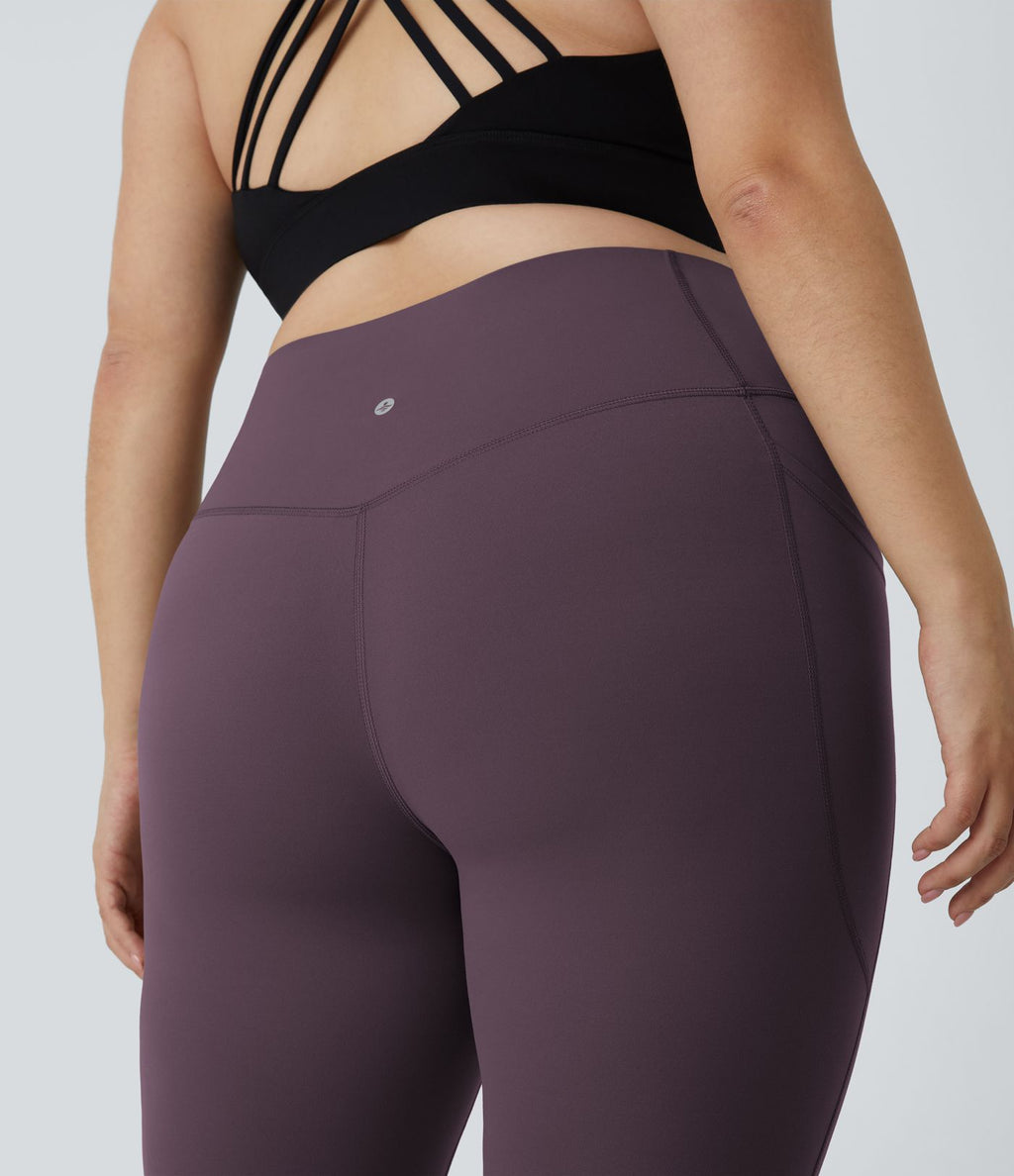 Legging d'entraînement gainant taille haute grande taille avec poches Halara UltraSculpt™