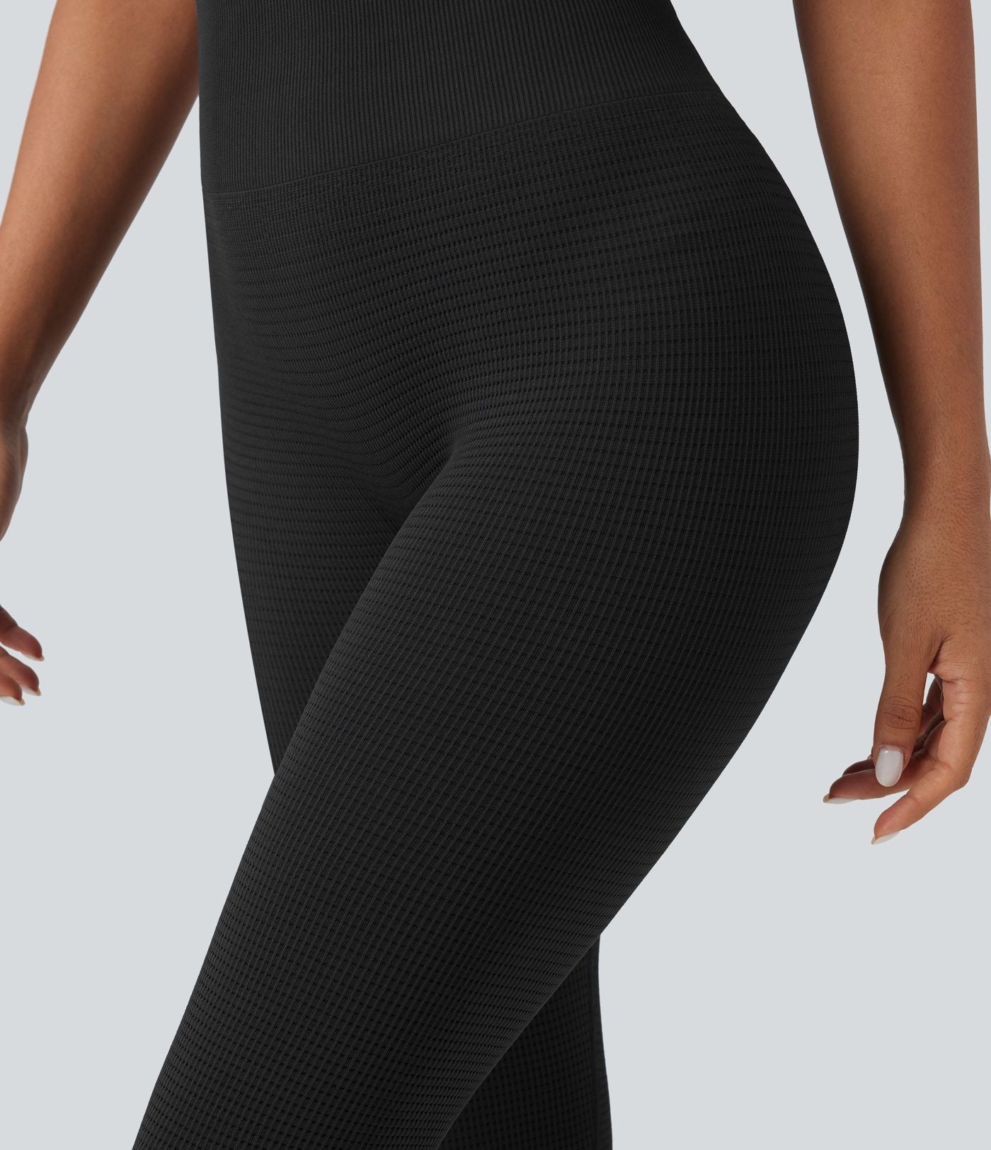 OneForm Seamless Flow Legging 7/8 yoga gaufré taille haute