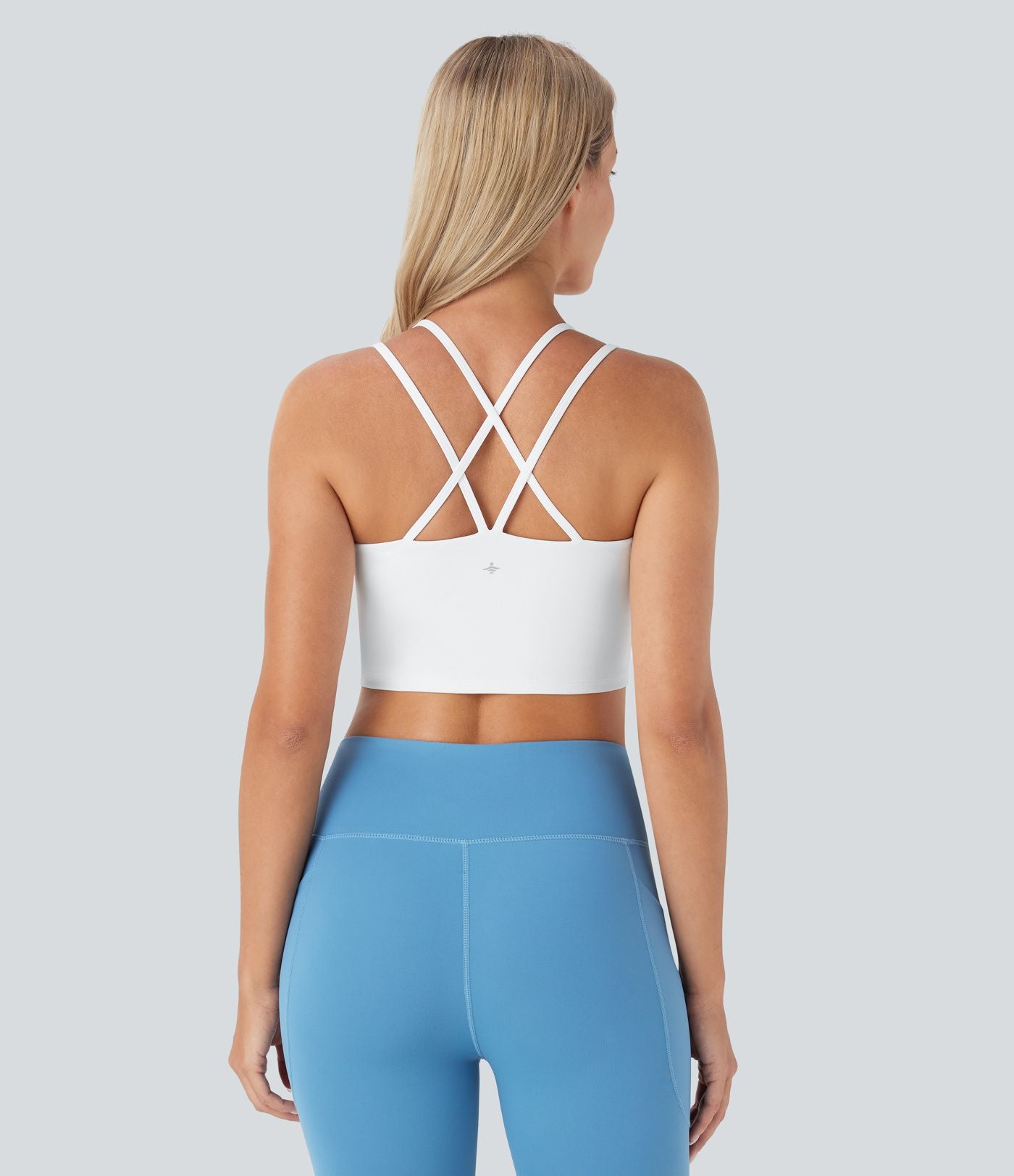 Brassière de sport yoga SoftlyZero™ Plush soutien léger double bretelles bonnets A-D