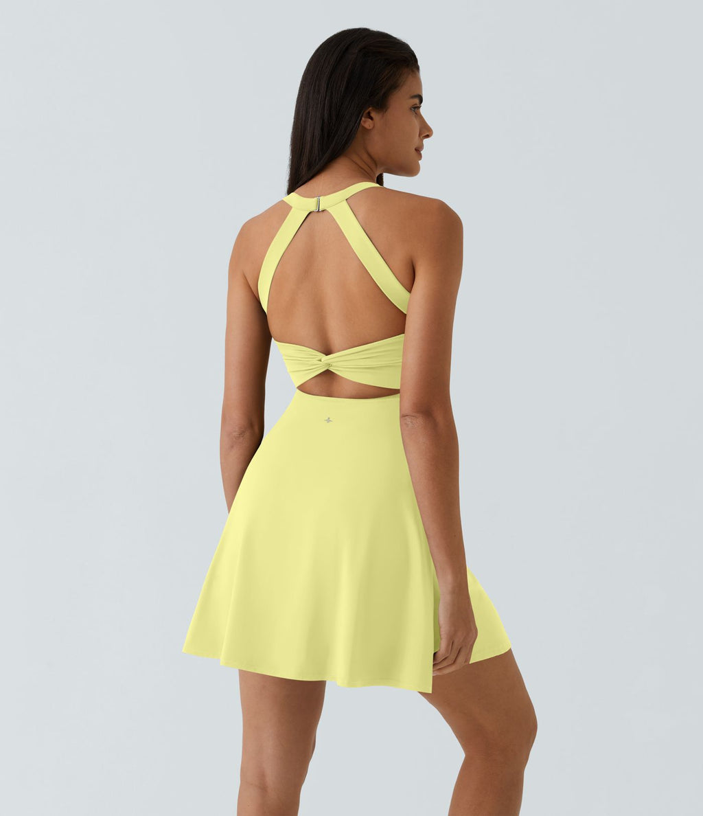 Robe Danse Sport Évasée Torsadée Dos Nu Plus Longue Easy Peasy Édition