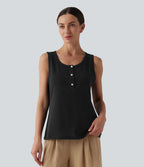 Débardeur casual Henley