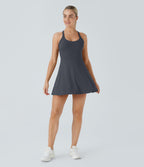 Robe de sport dos nu torsadée A-C