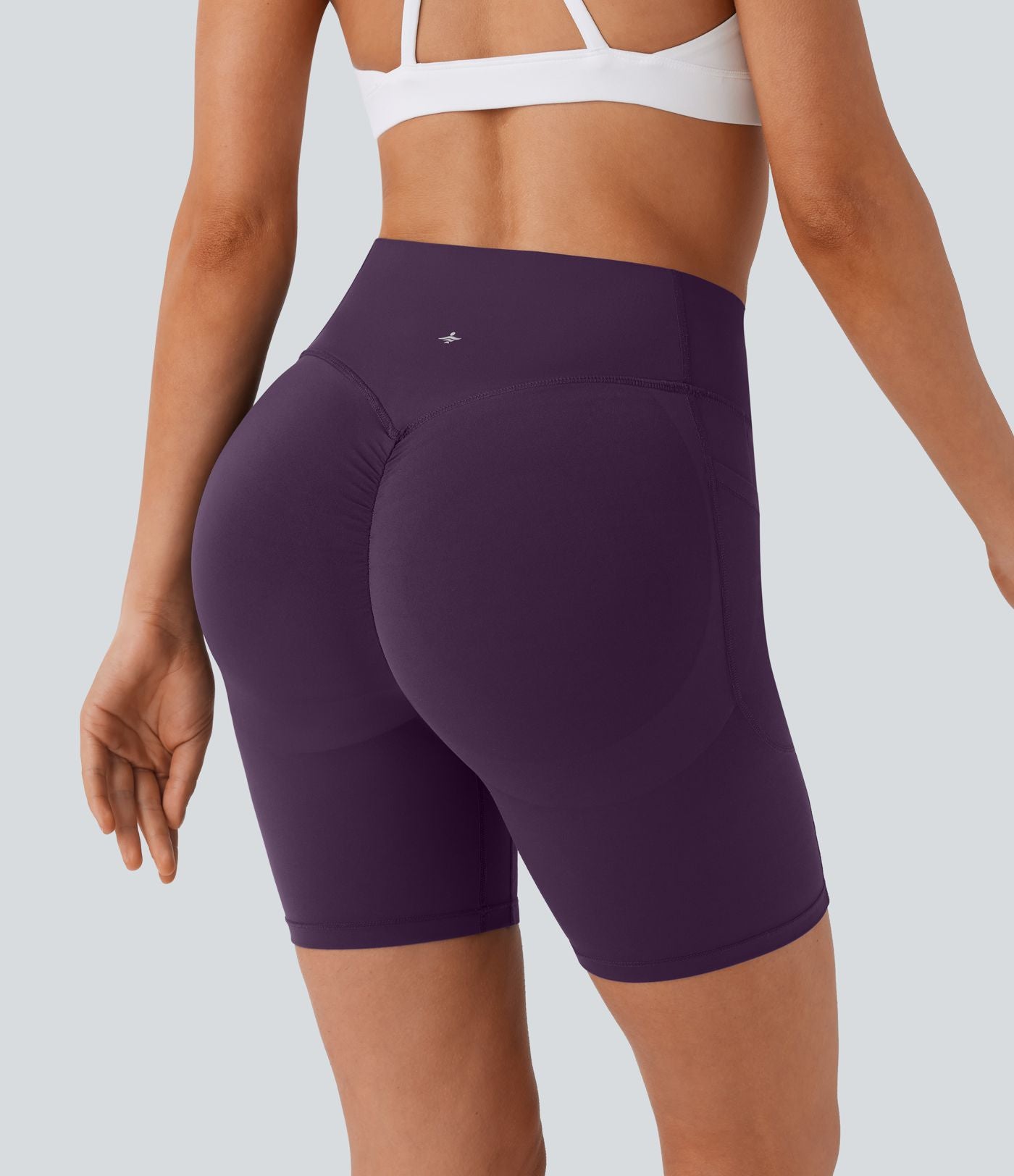 Legging de yoga gainant taille haute chiné à séchage rapide avec poches Halara UltraSculpt™