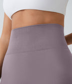Legging taille haute froncé uni sans couture OneForm Seamless Flow