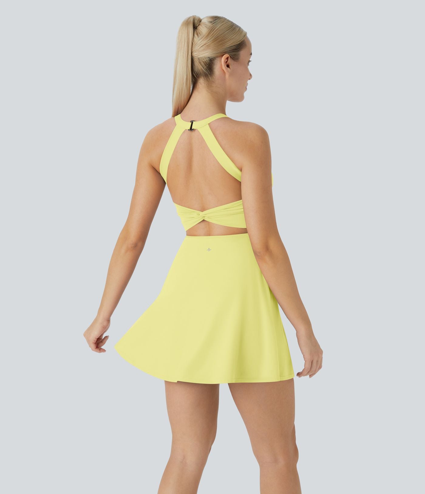 Softlyzero™ Airy Robe Sport Torsadée Dos Nu Édition Easy Peasy
