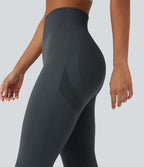Legging yoga taille haute push-up froncé sans couture OneForm Seamless Flow
