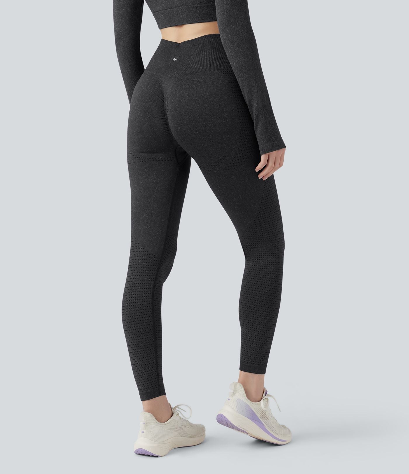Legging de yoga Seamless Flow taille haute