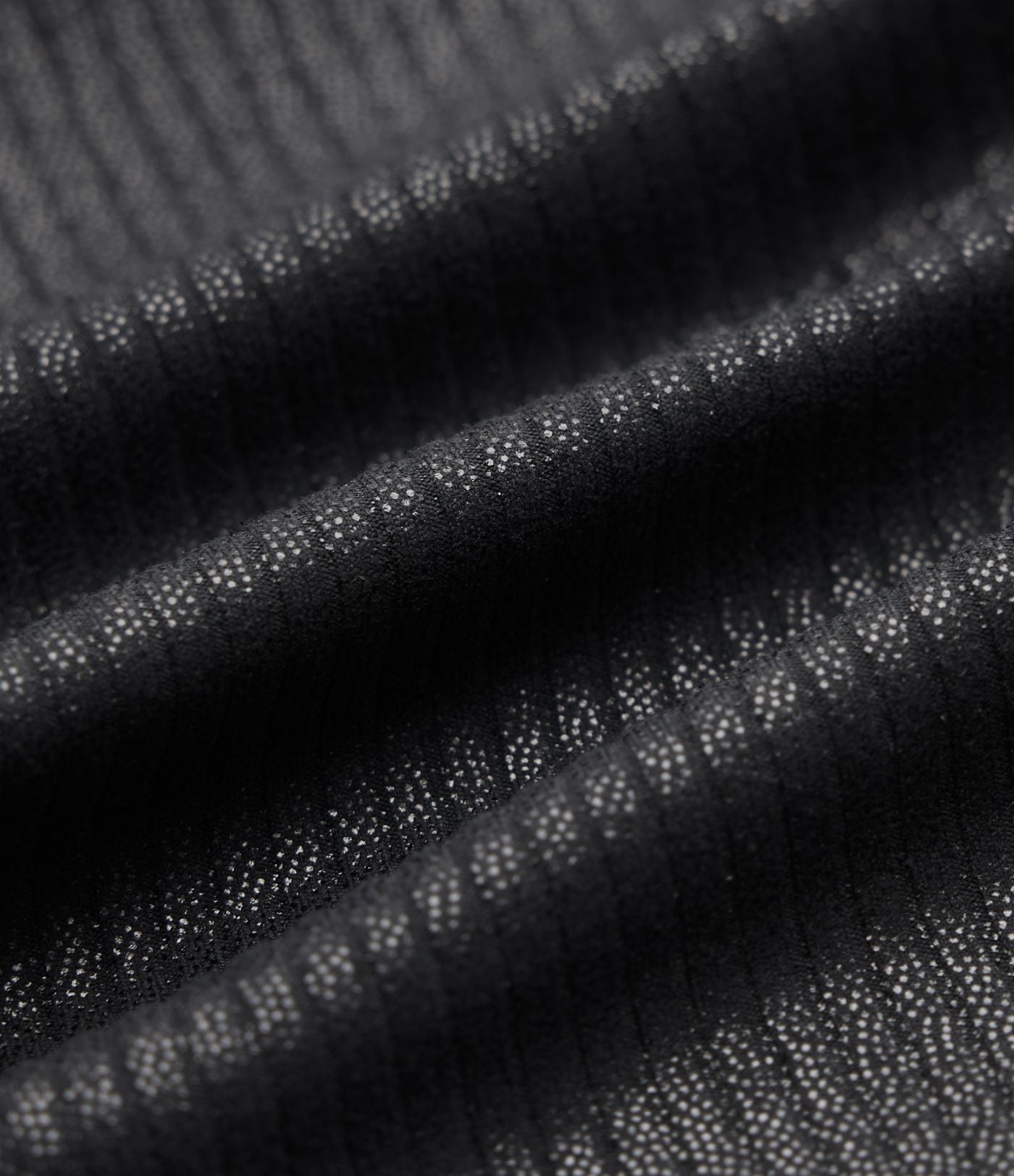 Leggings de yoga taille haute en maille côtelée avec imprimé métallisé et poches