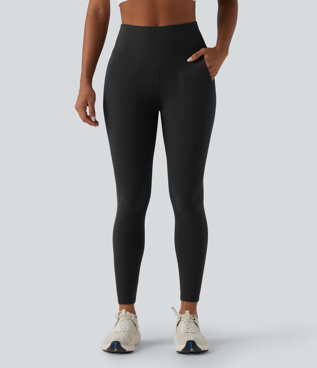 Halara UltraSculpt™ Legging 7/8 yoga taille haute gainant avec poches