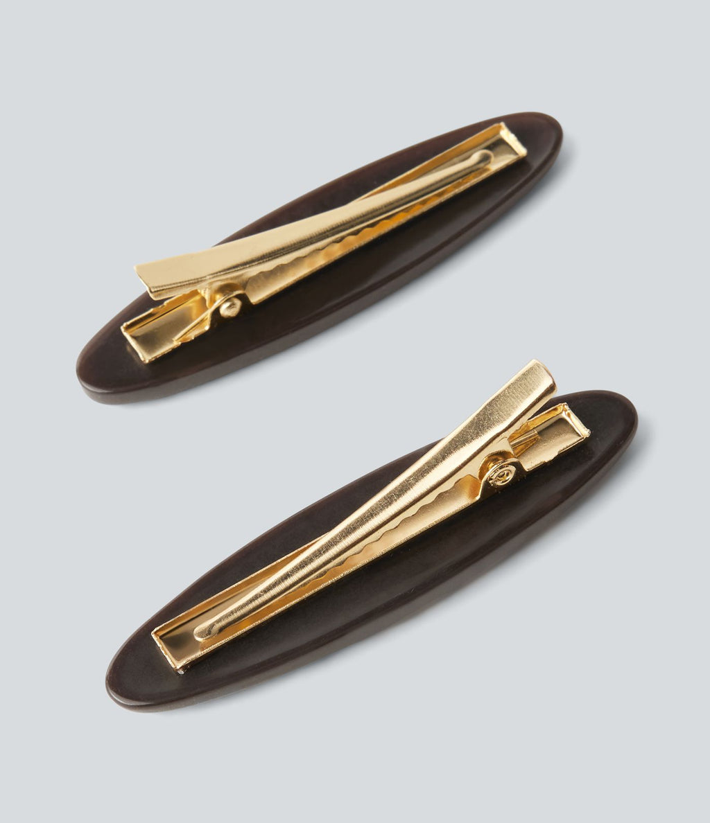 Ensemble de barrettes à cheveux léopard