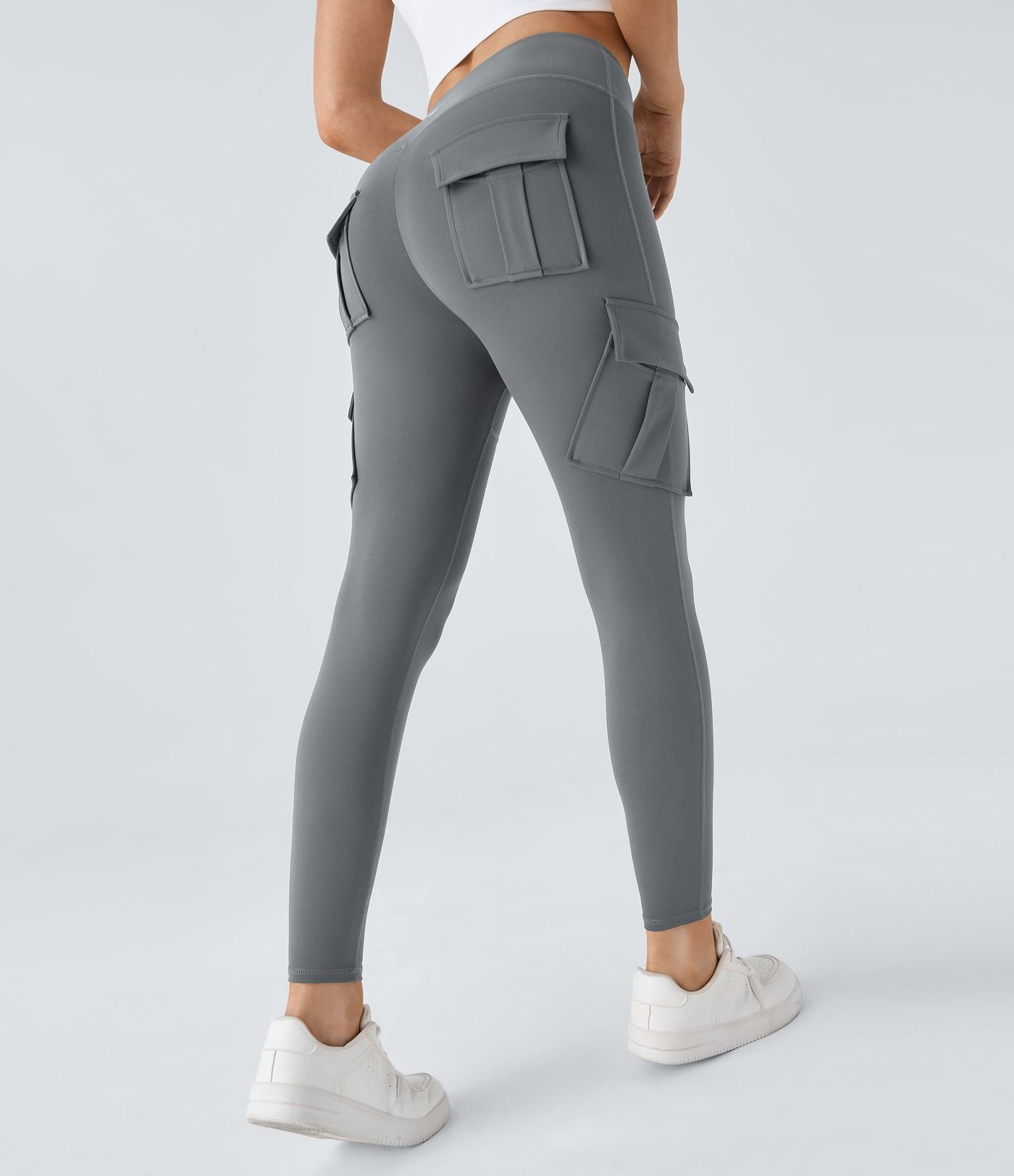 Legging yoga ajusté cargo taille haute DayStretch avec poches